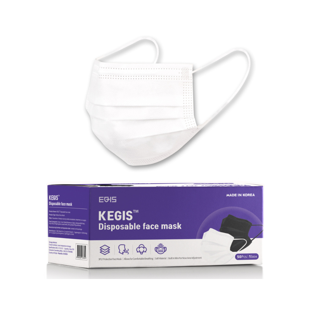 KEGIS® Disposable face mask (50PCS)