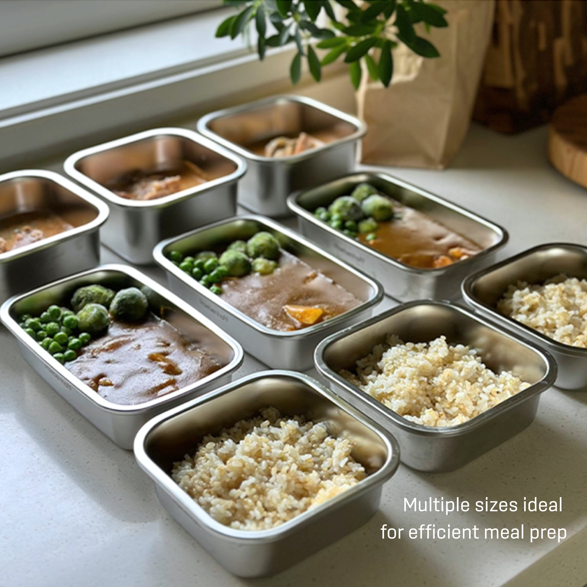 Roebenhoff 316 airtight food container 1600ml (Rectangle)