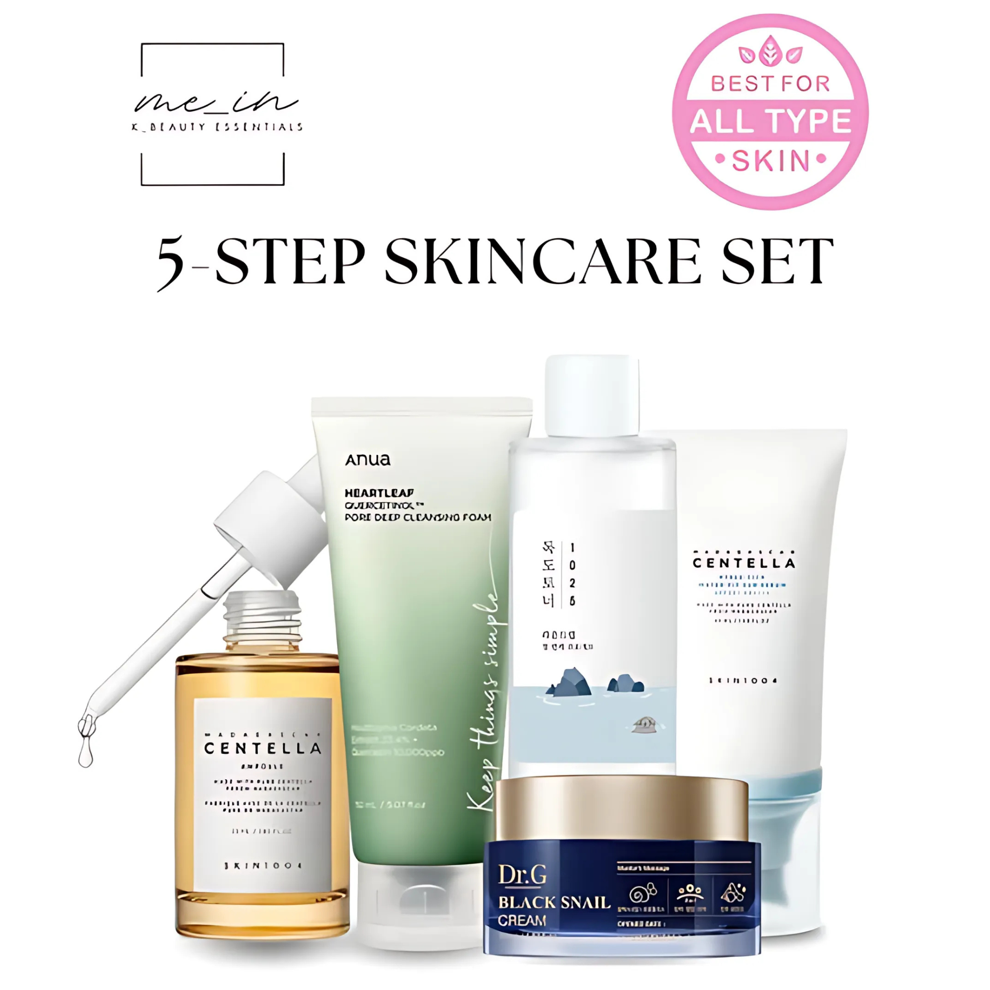 5 Step Skincare Routine - ALL SKIN