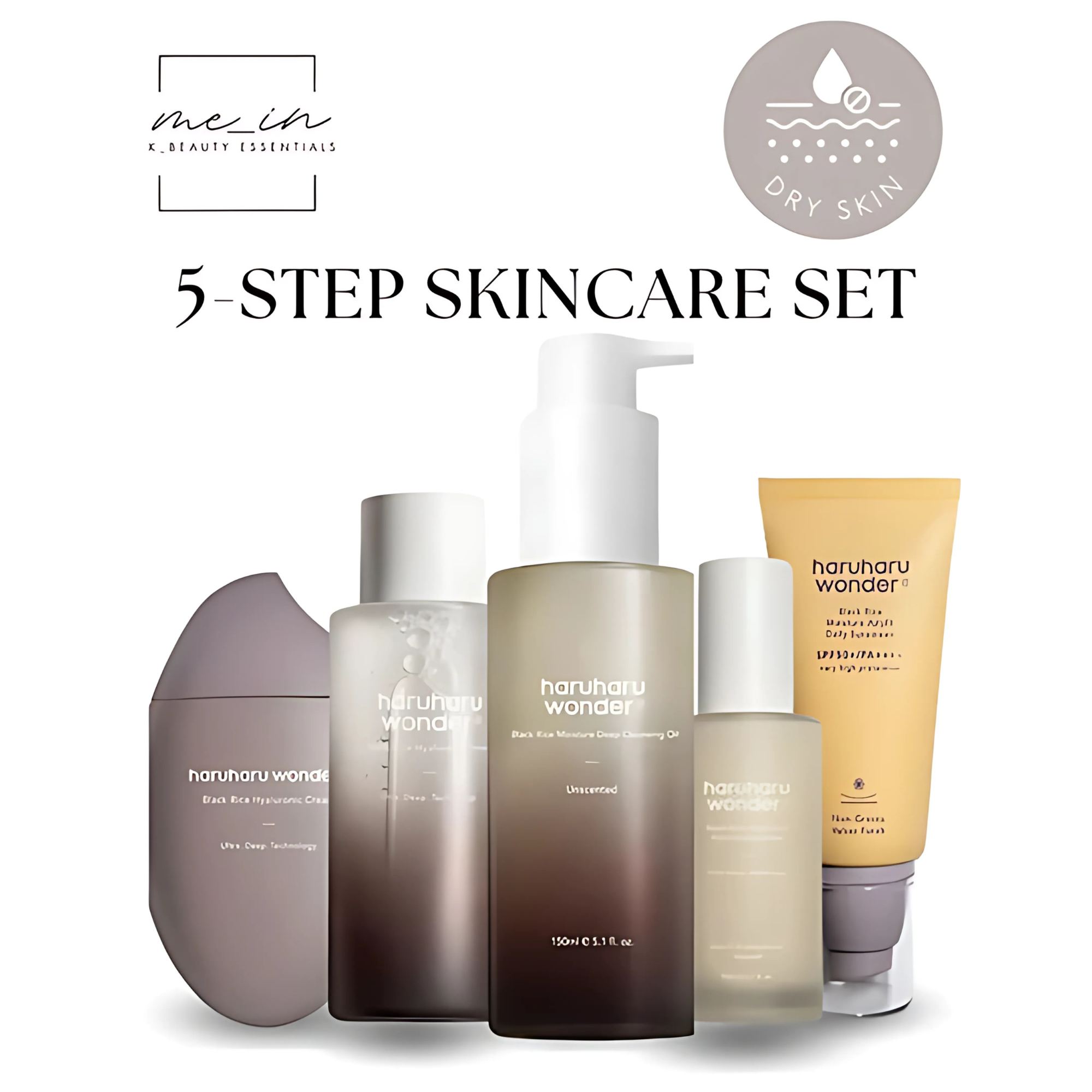 5 Step Skincare Routine - DRY SKIN