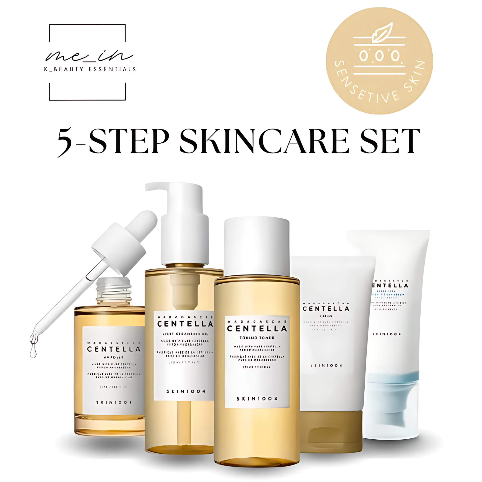 5 Step Skincare Routine - SENSITIVE SKIN