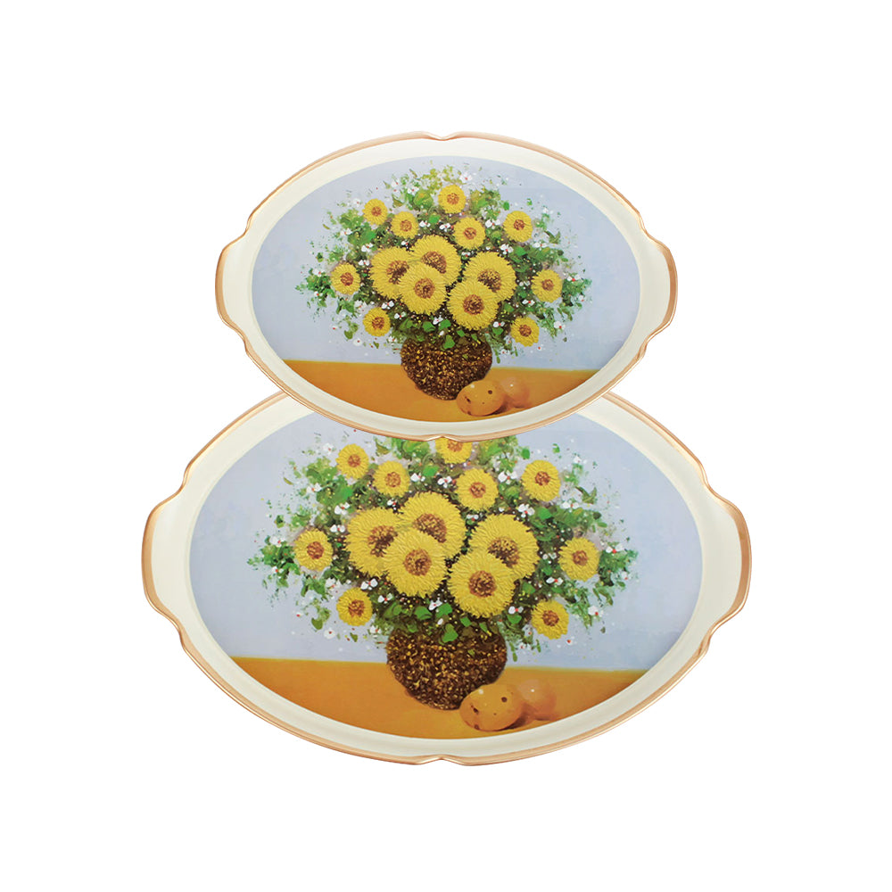 Sunflower 2P Set(Medium, Large) Marble, ABS